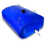 Foldable PVC Water Bag 110L with Faucet and 4 Handles for Camping