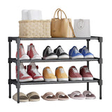 3 Tier Stackable Shoe Rack Shelf Organizer for Closet Entryway Garage
