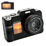 5K Video Camera 80MP Dual Screen 18X Zoom Autofocus Digital