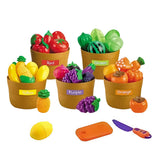 Play Cutting Food Set Educational Toy for Preschool Learning