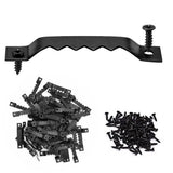100 Pack Sawtooth Picture Frame Hangers with Hooks & Screws