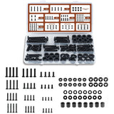 92PCS Universal TV Mounting Hardware Screw Kit Set with Box for TV Mount Screw Kit M4 M5 M6 M8Mounting