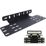Number Plate Bullbar Frame For Driving Light Bar Mount Mounting Bracket