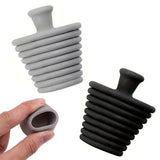 2PCS Silicone Bathtub Drain Stoppers for Tub & Shower