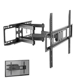Corner TV Wall Mount with Long Arm for 32-80 Inch TVs Adjustable TV Mount