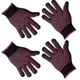2 PCS Heat-Resistant Styling Gloves for Curling Irons and Hot Brushes