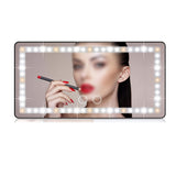 Car Sun Visor Makeup Mirror with 3 Adjustable Light Modes for Travel Truck & SUV