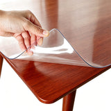 Clear PVC Tablecloth Protector Waterproof/Oil-Proof Plastic