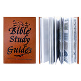 PU Leather Bible Study Journal A5 Hardcover Christian Prayer Planner