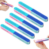 5 PCS 7 Way Multi Function Nail Buffer for Polishing Nail Buffing Tool for Home or Salon