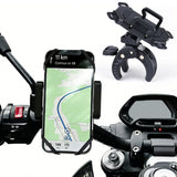 Universal Motorcycle Phone Mount Handlebar Holder