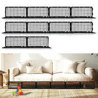 10 Pcs Set Under Couch Blockers Assembled Baffles for Bed Sofa Furniture