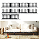 10 Pcs Set Under Couch Blockers Assembled Baffles for Bed Sofa Furniture