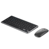 Compact Wireless Keyboard and Mouse Combo for Windows Mac