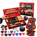 24 Day Guitar Picks Advent Calendar Countdown Holiday Music Gift