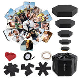 5-Layer DIY Explosion Gift Box Preassembled Surprise Photo Box