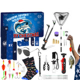 Fishing Advent Calendar – 24-Day Fishing Accessories Countdown Gift Set