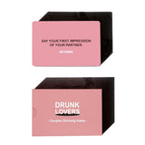 Drunk Lovers Couples Drinking Game for Date Night with 54 Cards