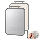 Double Sided Cutting Board 42x28cm Titanium Alloy and Wheat Straw PP