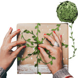 Polyester Artificial Willow Leaf Vine Garland Green for DIY Decor