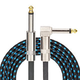 3M Electric Guitar Lead Cord Cable 6.35mm Jacks For Amp Pedals Instrument
