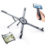 3 in 1 Portable Laptop Stand Foldable Adjustable Computer Riser with Phone Holder for Desk