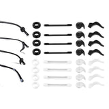 16 Pairs of Eyeglasses Retainers Silicone Anti-Slip Eyeglass Holder Ear Grip Hooks Protectors