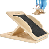 3-in-1 Slant Board with 5 Angles – Calf Stretcher & Wobble Balance Board