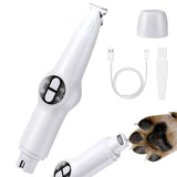 2 in 1 Dog Clippers for Grooming Dog Paw Trimmer with Nail Grinder for Dogs Paws