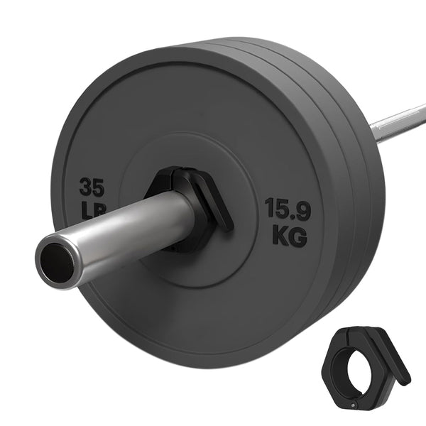 Quick Release Olympic Barbell Clamps – Weight Bar Clips for Home Gym