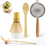 Matcha Whisk Set – Starter Kit with Sifter Bamboo Scoop & Whisk