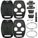 2PCS Key Fob Case Covers for Honda Accord Remote Keys