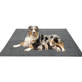 Coral Fleece Washable Dog Mat – Non-Slip Reusable Pee Pad for Pets