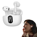 Bluetooth 5.3 Headphones Wireless Stereo Ear Buds with LED Display