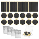 24Pcs Bicycle Tube Glueless Patch Kit Bike Puncture Quick Tire Repair Kit