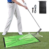 Golf Swing Training Mat for Practice Indoor & Outdoor Golf Training