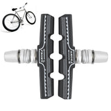 Pair Mountain Bike Brake Pads V-Brake Blocks Replacement for Bicycle