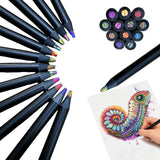 12-Color Rainbow Pencils Set for Coloring Drawing Sketching Gifts