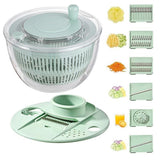 Large Vegetable Dryer Salad Spinner with Kitchen Chopper Attachments