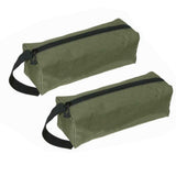 2PCS Tool Storage Bag Spanner Wrench Zip Pocket Organizer Carry Case Mini Pouch