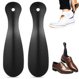 2Pcs Metal Shoe Horn for Men Women Portable Shoe Spoon Helper