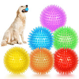 6Pcs Squeaky Dog Toy Balls Floating Pool Fetch Toys for Puppies