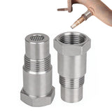 2 PCS Bolt On Automotive Oxygen Sensor Extension Spacer Adapters
