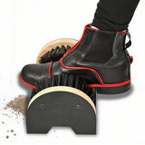 Boot Scraper Brush Doormat for Outdoor Shoe Cleaning