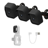 3Pcs Outdoor Mount for Blink Surveillance Camera Weatherproof Protective Housing 360 Degree Adjustable Mount