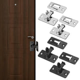 4PCS Stainless Steel Corner Door Lock 90-Degree