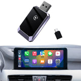 Mini Wireless CarPlay Adapter – Plug & Play for Factory Wired CarPlay Cars iOS 10+