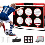 Portable Soccer Goal Toy for Backyard Outdoor Play with Soccer Nets