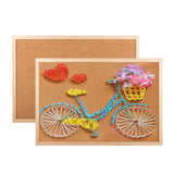 2Pcs Hanging Message Photo Boards Double Sided Display Set
