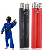 2-Pack Foam Nunchaku Martial Arts Training Sticks for Beginners